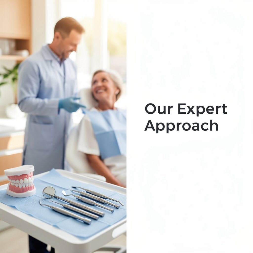 Dr. Lawrence W. Westbury of Westbury Lawrence W DDS discussing personalized periodontal care with a patient in Santa Barbara